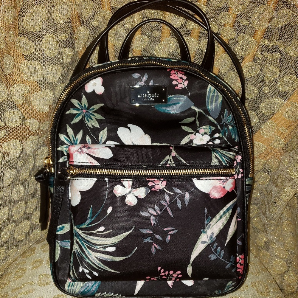 Kate Spade floral backpack